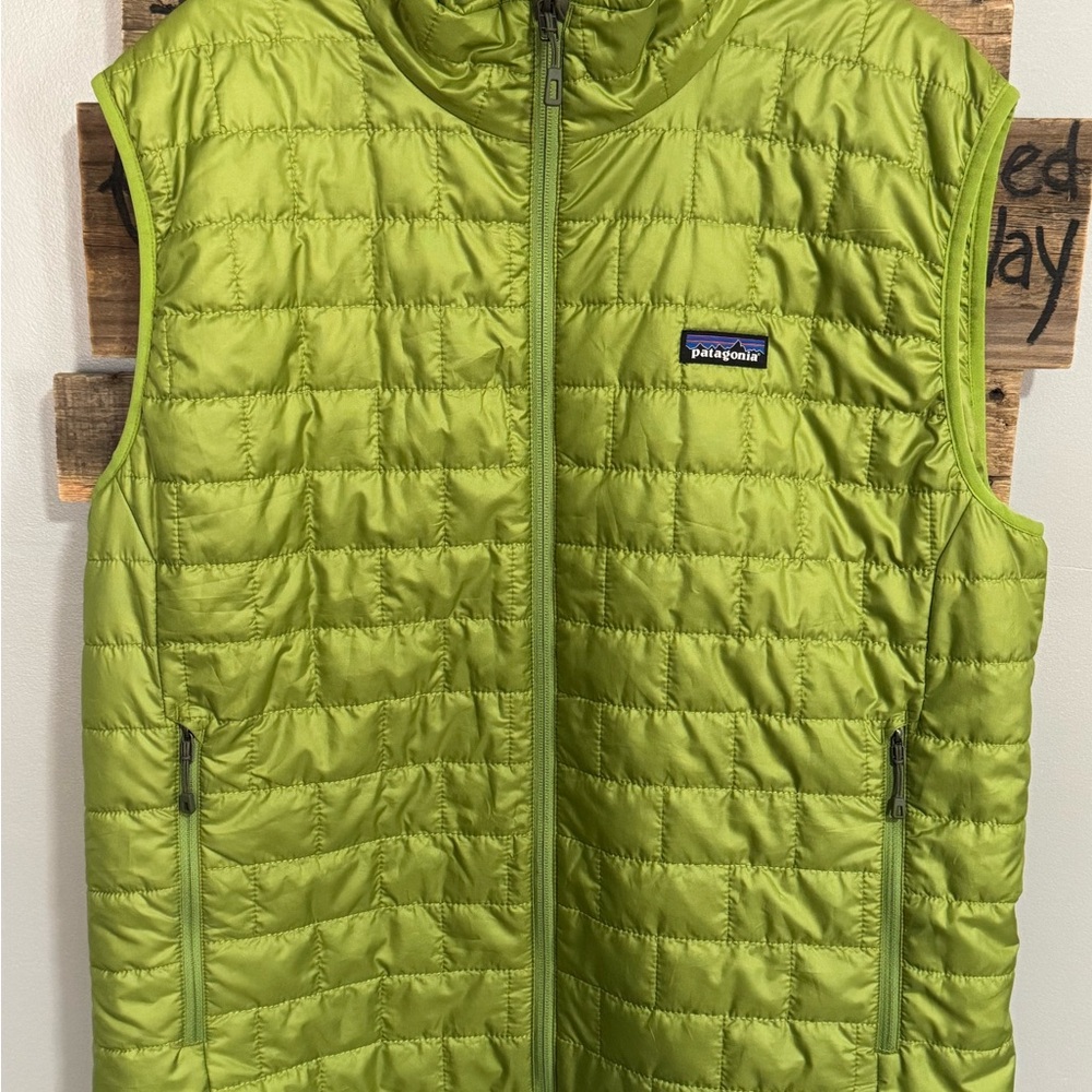 Patagonia Men’s New Lime Nano Puffer Quilted Vest